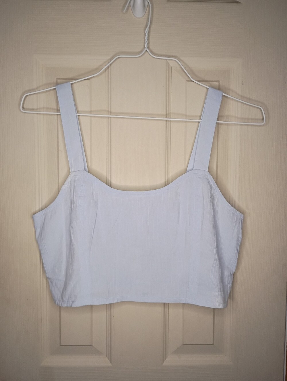 NWT Aerie Crop Cami Tank Size Large with Wide Straps